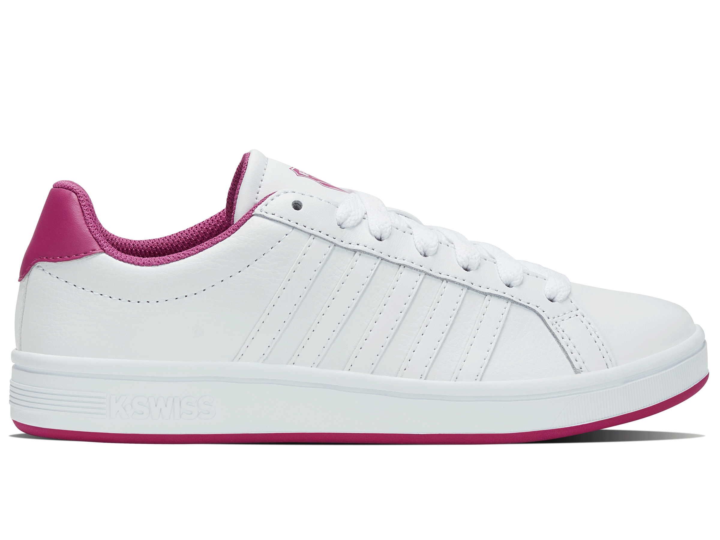 Nike Court Tiebreak Tennis Shoes 165 M - White/Festival Fuchsia | Women's Lightweight Tennis Sneakers for Court & Casual Wear