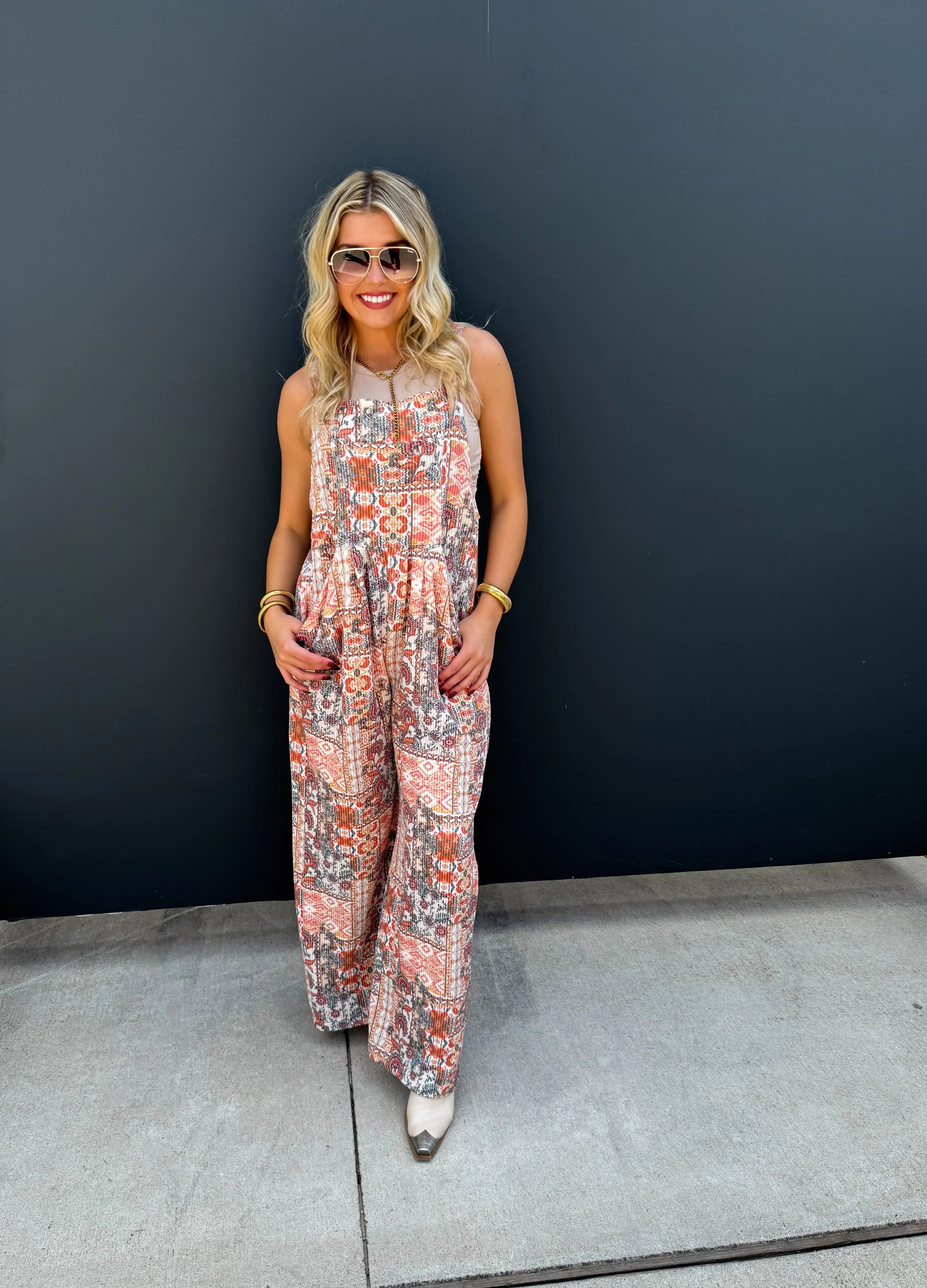 PREORDER: Cassidy Fall Boho Overalls - 2 Stylish Colors for Women | Perfect for Autumn Outfits & Casual Wear