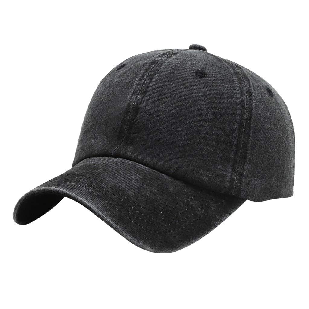 Vintage Unisex Baseball Cap with Adjustable Ponytail Hole - Stylish Trucker Hat for Women & Men - Perfect for Outdoor Sports, Casual Wear & Summer Fashion