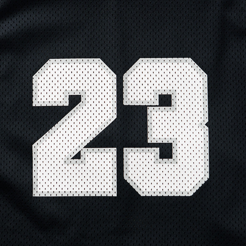 Jordan Essentials Summer Jersey - Black/White | Breathable & Lightweight Basketball Shirt for Men | Perfect for Outdoor Sports & Casual Wear
