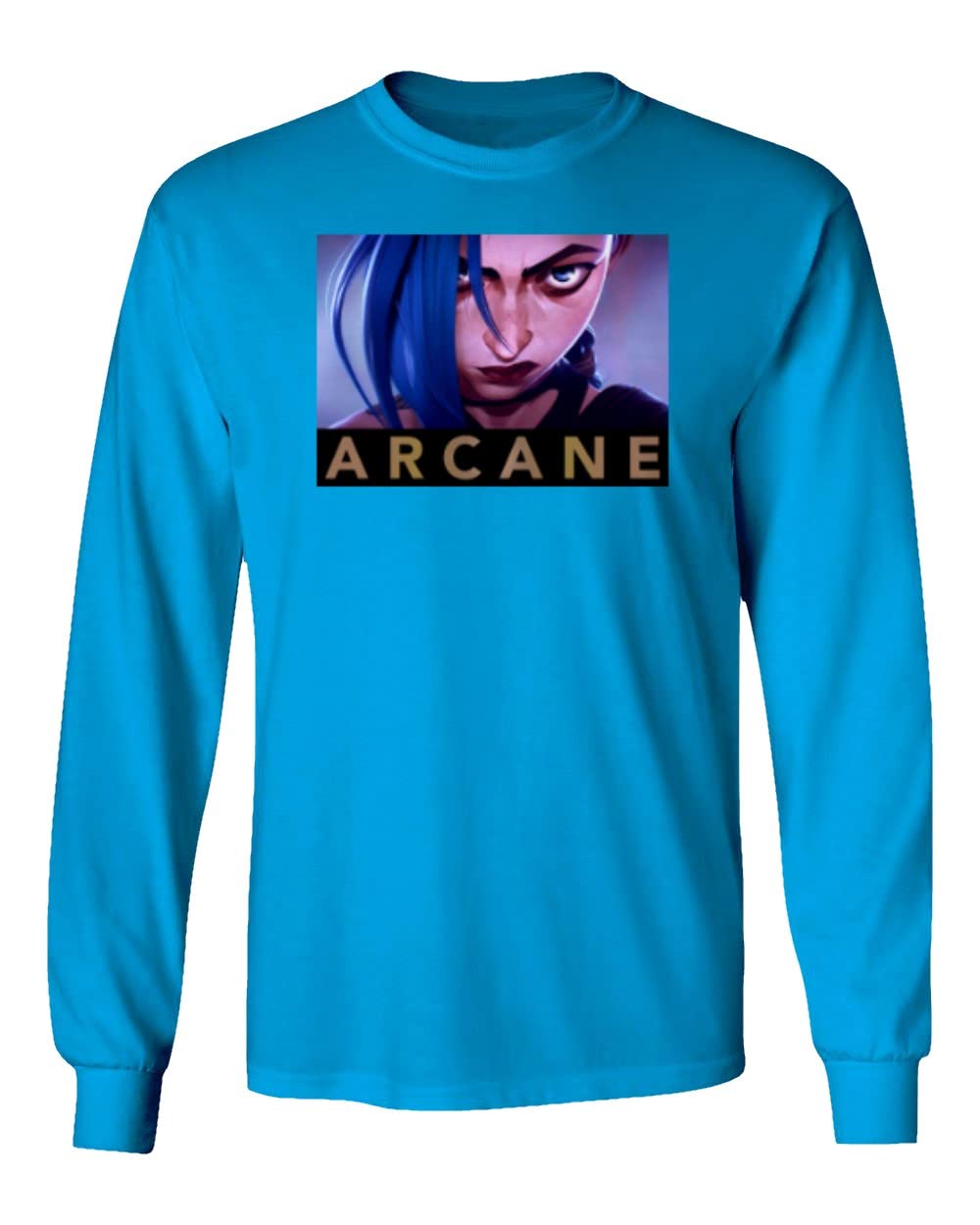 Heroes of Arcane Animation Game League Unisex Long Sleeve T-Shirt | Fantasy Gaming Merchandise | Perfect for Cosplay, Conventions & Casual Wear