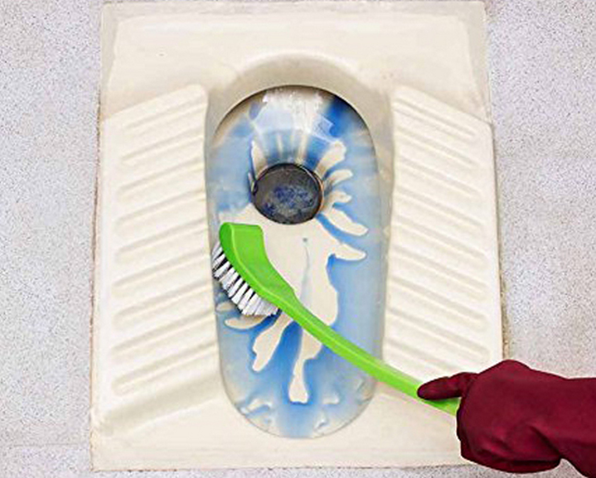 Scotch-Brite Single-Sided Toilet Brush with Durable Handle - Heavy Duty Bathroom Cleaning Tool for Stubborn Stains, Ideal for Home, Apartment & RV Use
