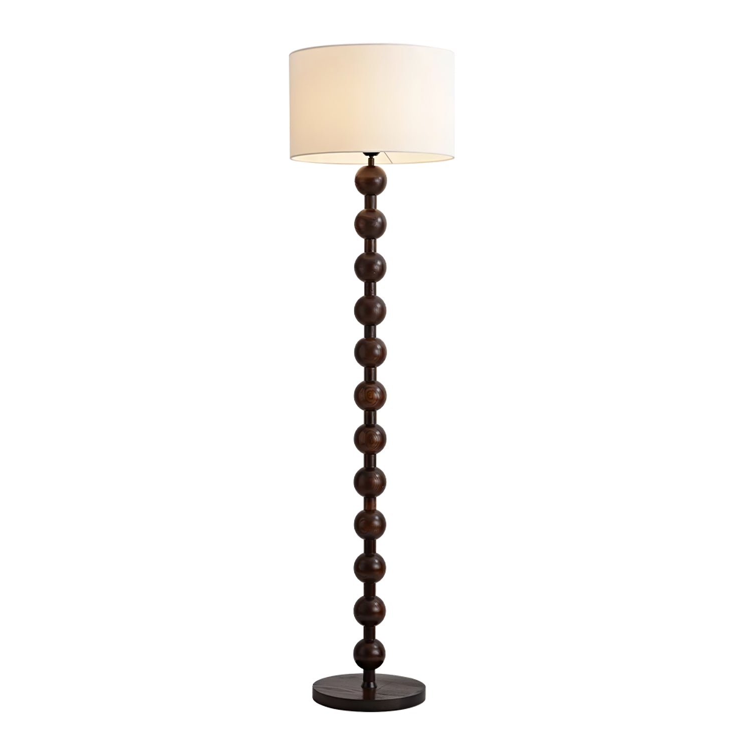 Hugo Barbell Floor Lamp - Modern Industrial Style Adjustable Standing Light for Living Room, Bedroom, or Office - Perfect for Reading, Working, and Ambient Lighting