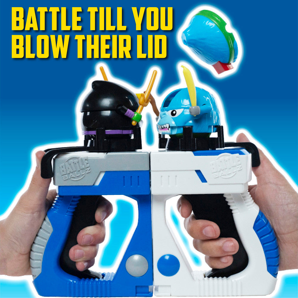 Battle Ballz: Bruiser & Ninjika Warriors Pack with Joysticks - Action Figure Toy Set for Kids Ages 5+ - Perfect for Playtime, Birthday Gifts & Collectible Fun
