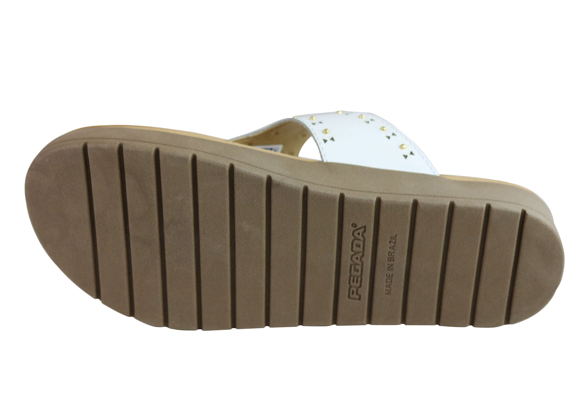 Jess Women's Cushioned Leather Sandals - Comfortable Flip Flops Made in Brazil - Perfect for Beach, Vacation & Summer Outfits