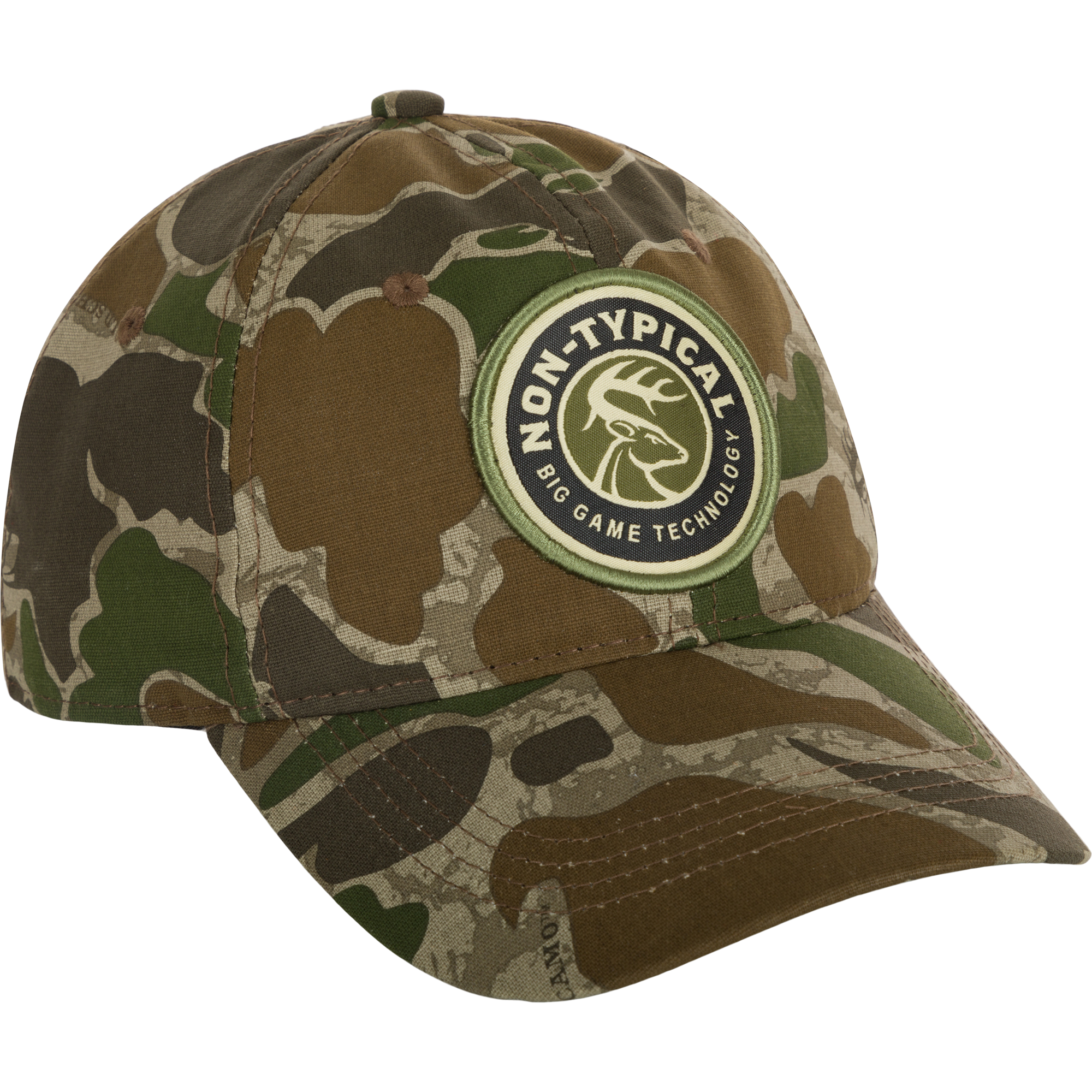 Big Game Technology Patch Camo Twill Baseball Cap - Hunting, Outdoor & Casual Wear for Men & Women