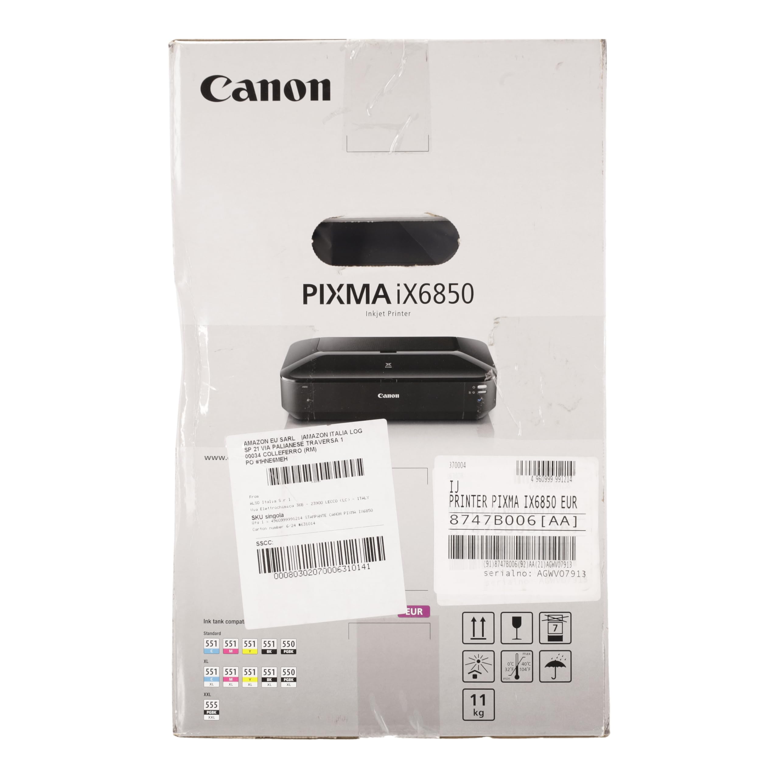 Canon Pixma IX6850 A3 Photo Printer - High-Quality Printing for Photos, Documents & Artwork | Perfect for Home, Office & Professional Use
