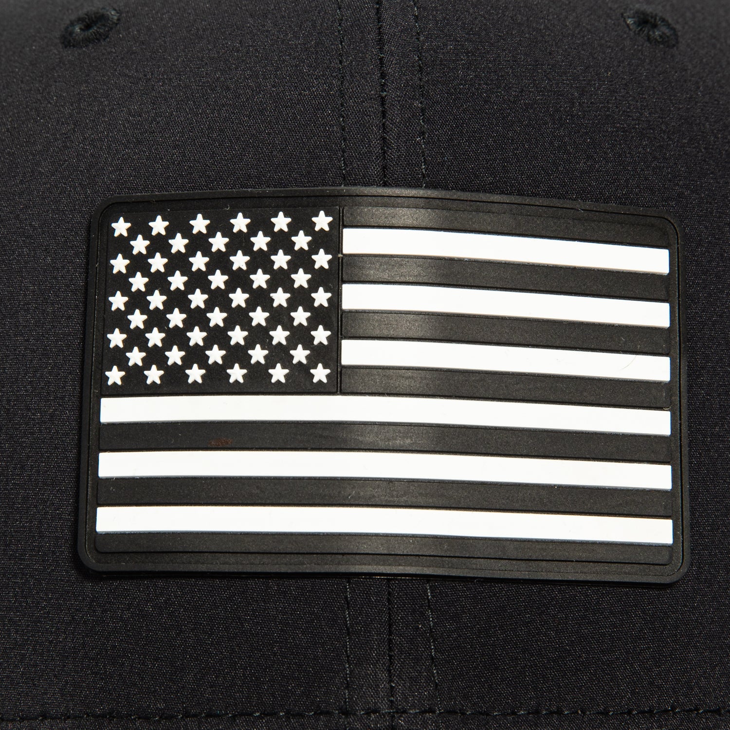Branded Bills Old Glory Elite Snapback Hat - Black Adjustable Baseball Cap for Men & Women - Perfect for Sports, Casual Wear & Patriotic Events