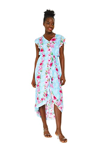 Pink Turquoise Hibiscus