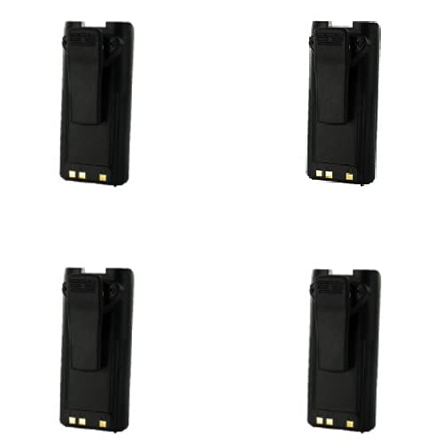 Empire 2-Way Radio Batteries for Icom IC-T8H - 4 Pack Ni-CD 7.2V 1000mAh High Capacity Replacement for BP209 Battery - Perfect for Outdoor Adventures, Construction Sites & Emergency Communication