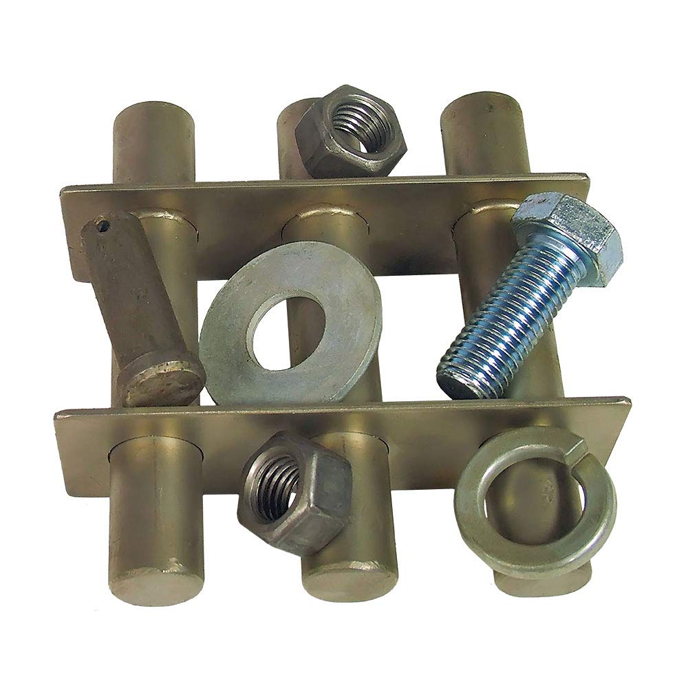 MPI Ceramic Square Grate Magnet - Heavy Duty Stainless Steel Welded Construction for Removing Ferrous Metal Contaminants - 6x6 Inch Industrial Grade Filter - Perfect for Food Processing, Recycling & Manufacturing Facilities