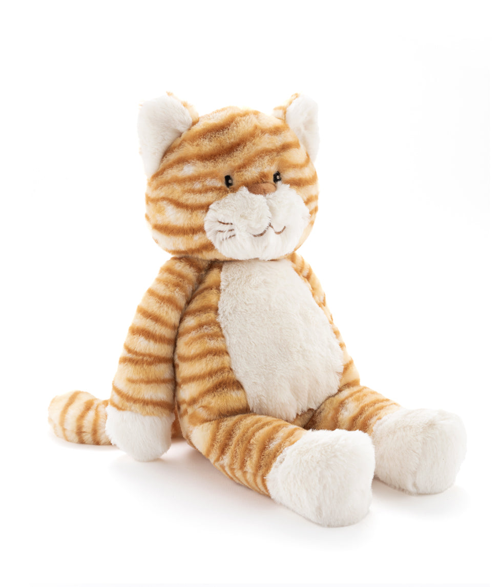 Adorable Tabby Cat Plush Toy - Soft & Cuddly Stuffed Animal for Kids & Cat Lovers - Perfect Gift for Birthdays, Home Decor, and Nursery Room