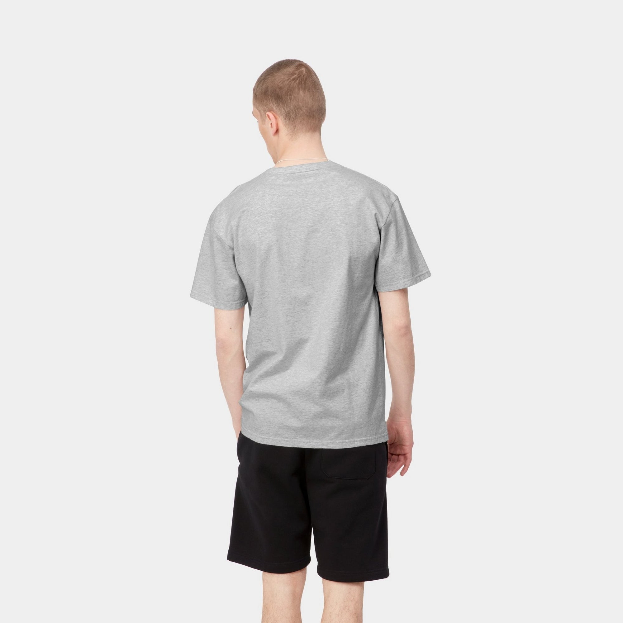 Chase T-Shirt for Men & Women | Soft Cotton Ash Heather Tee | Casual Everyday Wear & Street Style Outfits