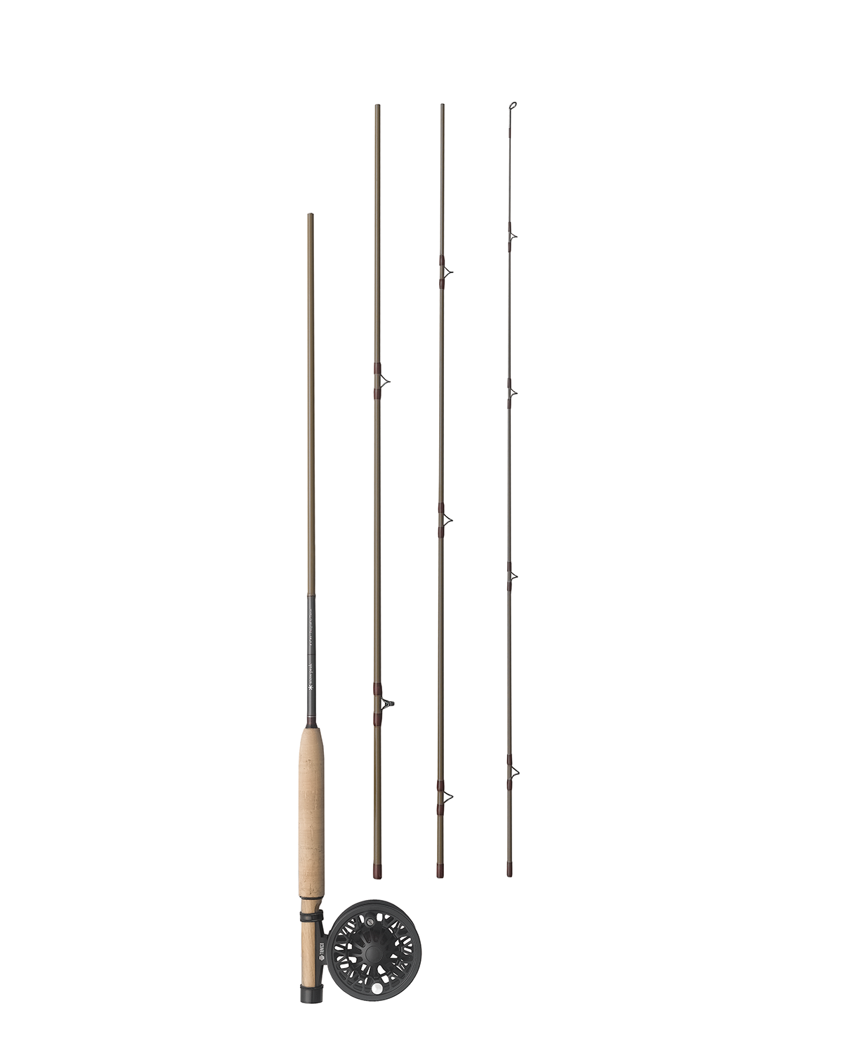 Snow Peak Fly Fishing Starter Set 804 4 - Complete Fly Fishing Kit with Rod, Reel & Accessories for Beginners - Perfect for Freshwater Streams, Rivers & Lakes