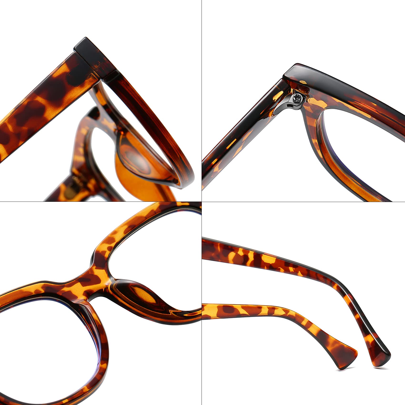 Blue Light Blocking Glasses for Men & Women - Stylish Reading & Magnifying for Office & Screen Use