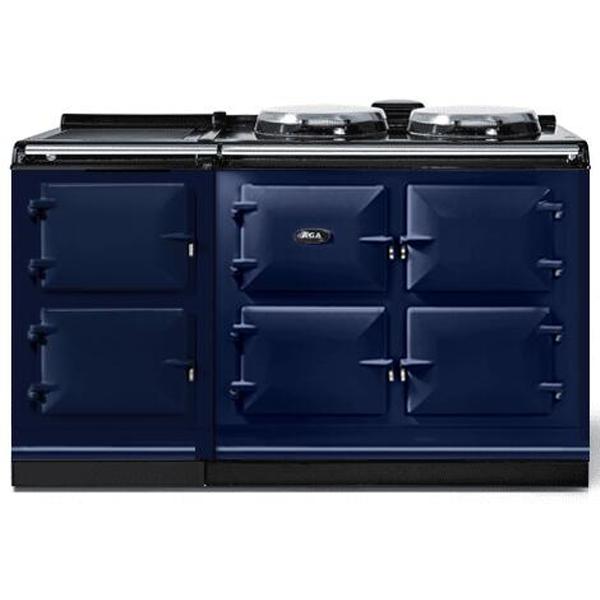 AGA 59-inch R7 150 Classic Electric Range with Induction Hot Cupboard AR7560WDBL - Premium Stainless Steel Stove for Modern Kitchens & Professional Cooking