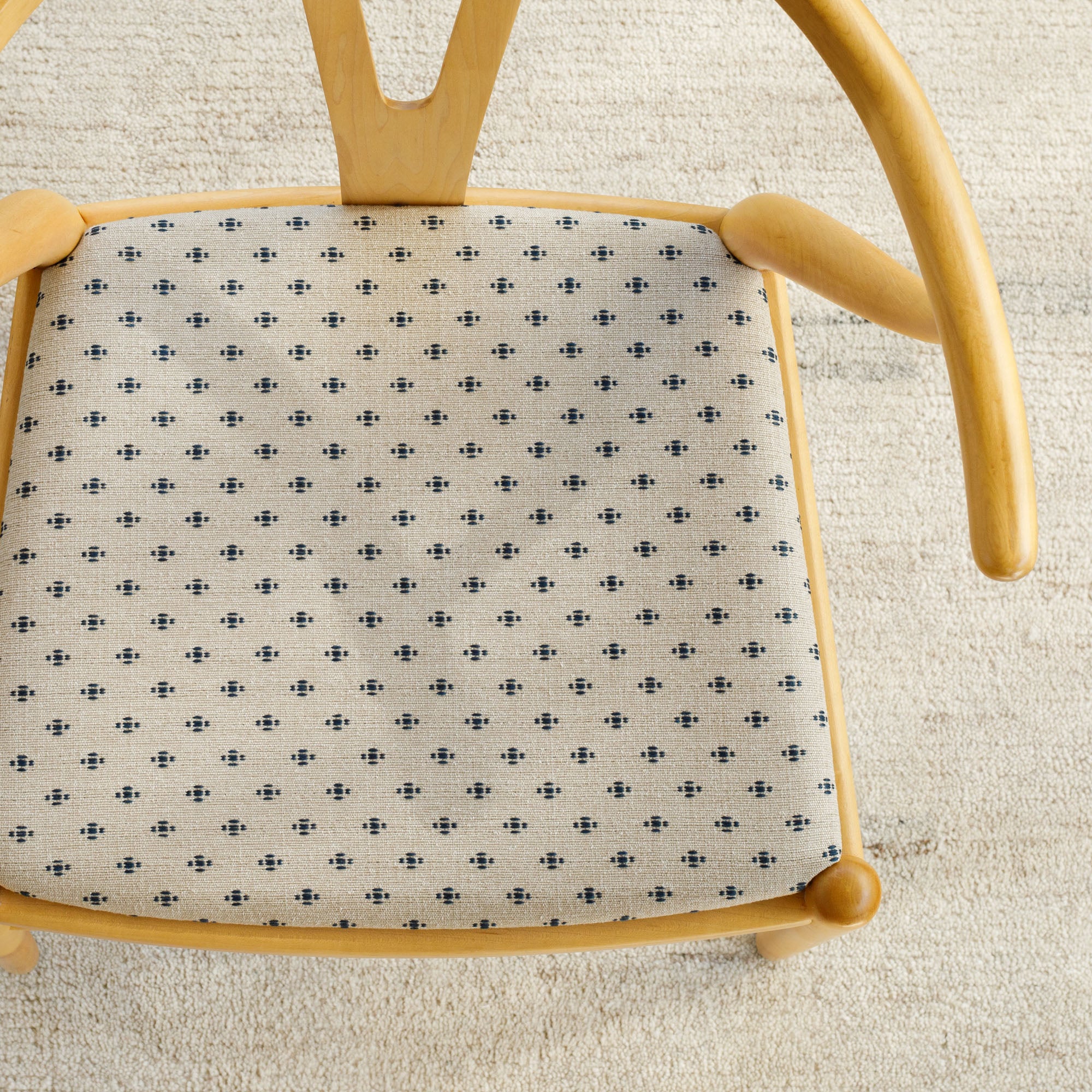 Premium Navy Blue Pierce Fabric - High-Quality Upholstery Material for Sofas, Chairs & Home Decor | Perfect for DIY Projects & Crafting