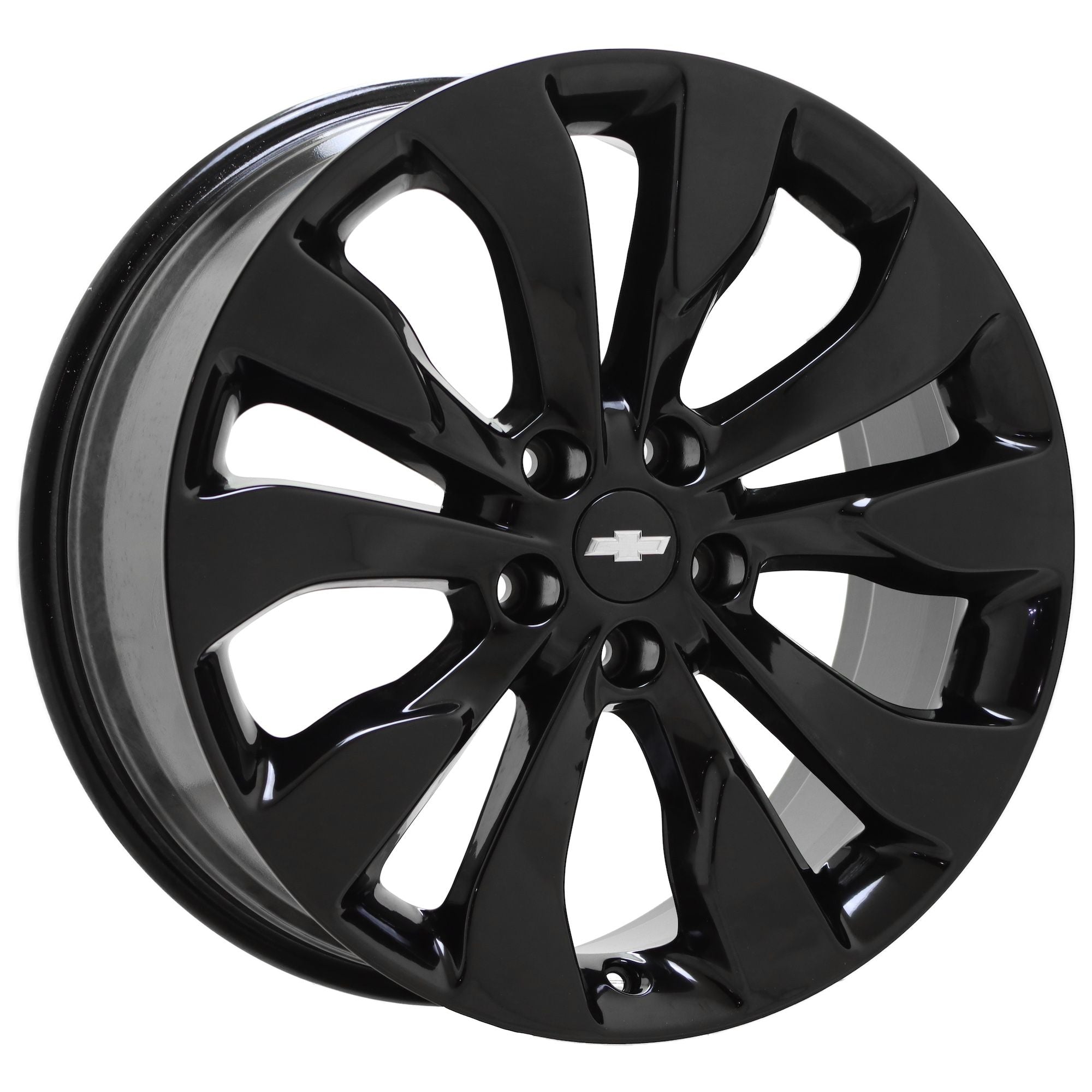19 Chevrolet Malibu Premier Gloss Black Factory OEM Wheels & Rims Set 5718 - Perfect for Car Upgrades & Customization