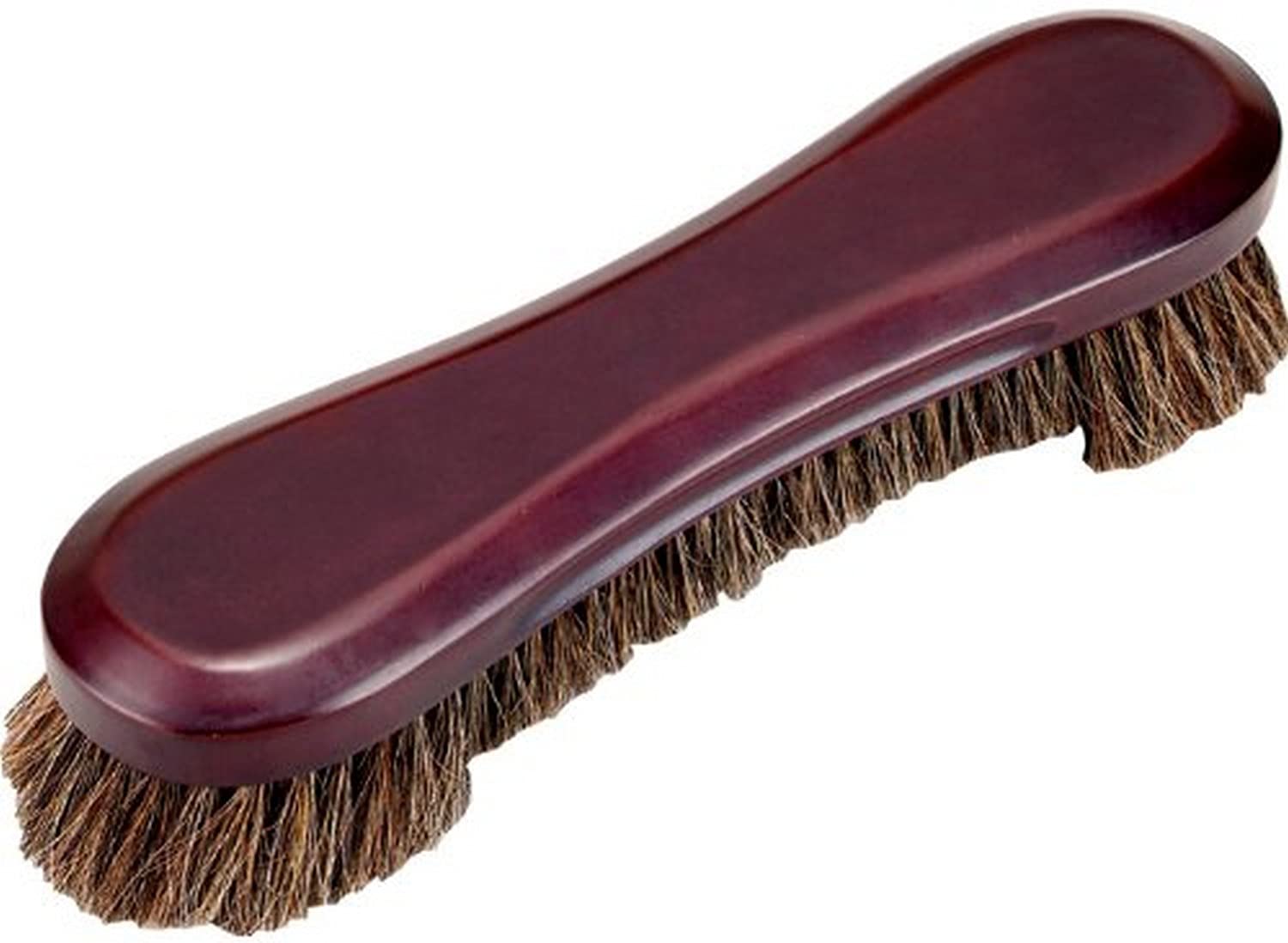 Premium Stained Wood Deluxe Horse Hair Pool Table Brush by CueStix - Professional Billiards Accessory for Smooth Table Cleaning & Maintenance