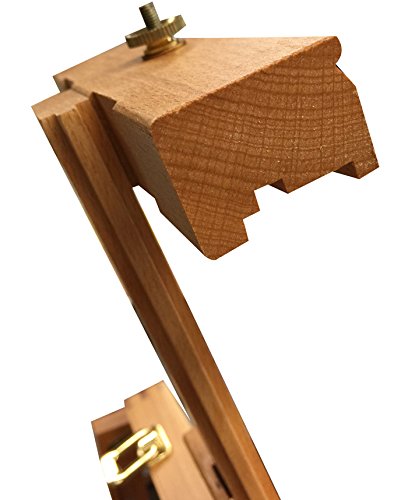 4 Less Co French Easel Oil Paint Set - Wooden Sketch Box Artist Painting Kit for Outdoor & Studio Artwork | Perfect for Beginners & Professionals