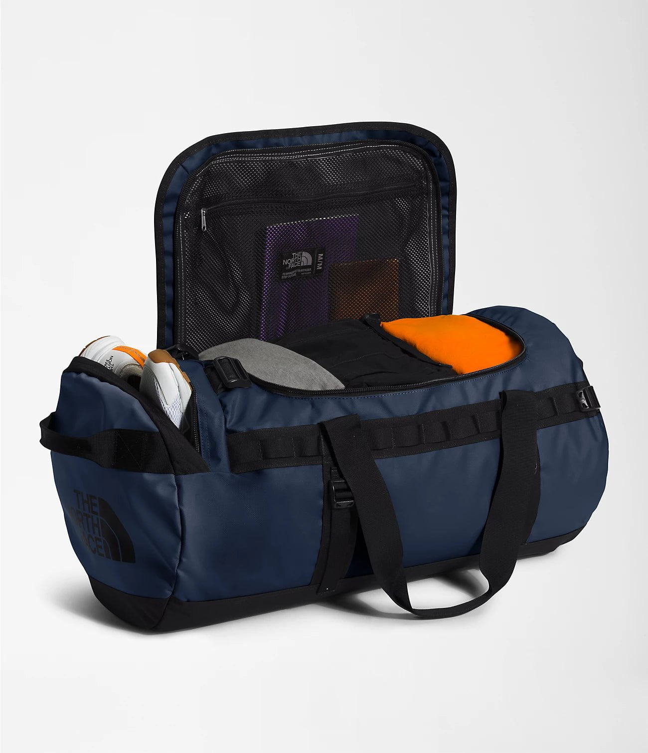 The North Face Base Camp Duffel Bag - Medium Size Travel Duffel for Camping, Hiking & Outdoor Adventures - Water-Resistant Gear Bag for Gym, Work & Weekend Trips