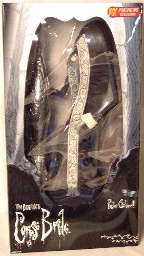 Corpse Bride Pastor Galswell Japanese Collectible Doll - Perfect for Anime Fans, Halloween Decor & Tim Burton Movie Collectors