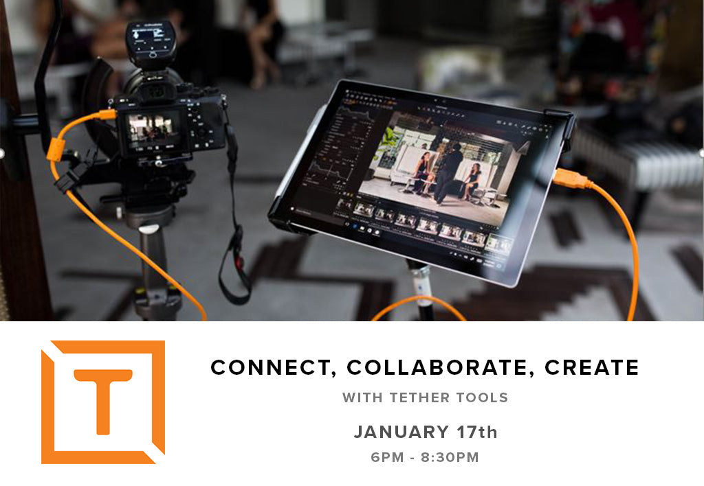Tether Tools for Photography & Videography - Connect, Collaborate & Create - Perfect for Studio, Outdoor & Remote Shooting