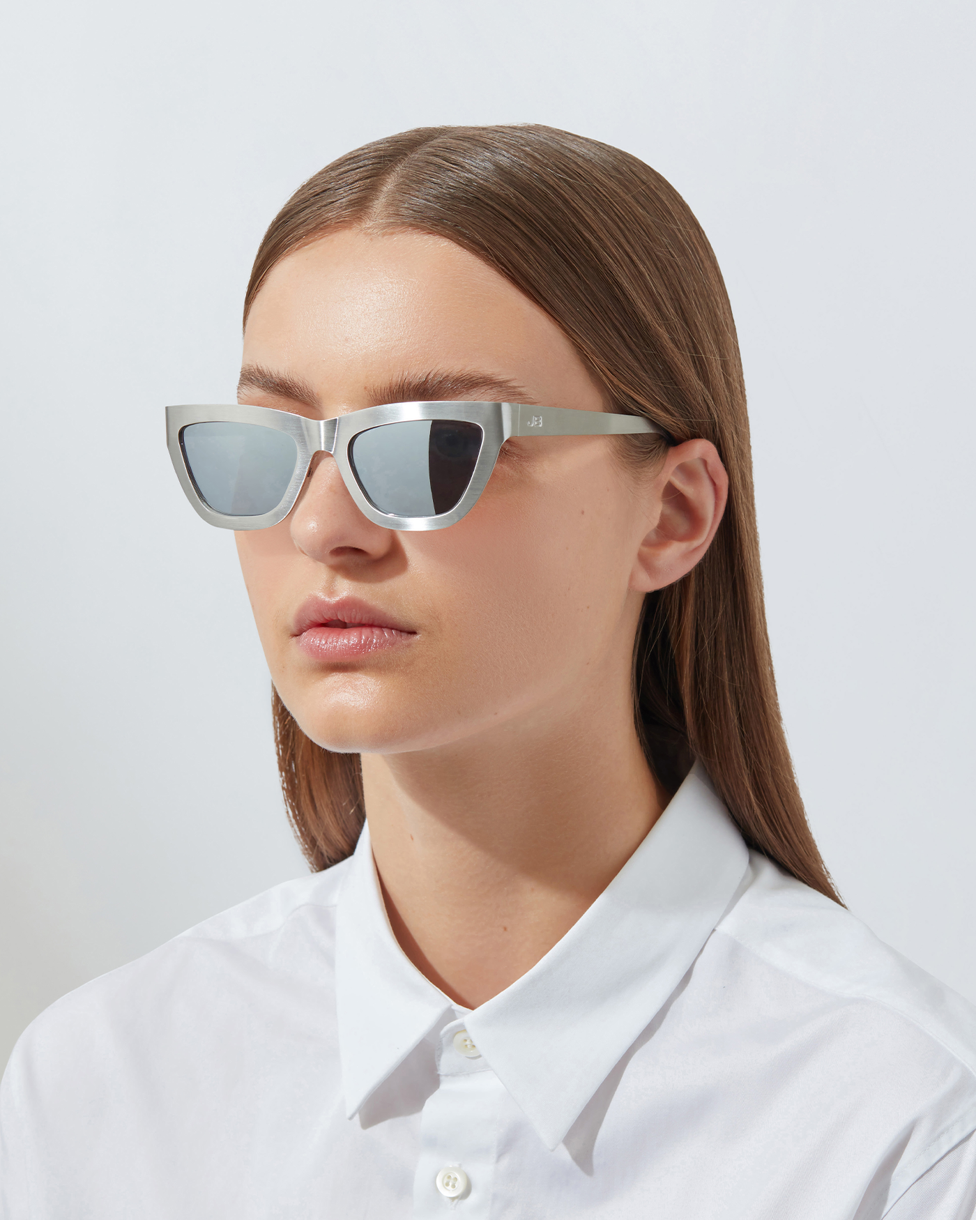 CatEye Silver Mirror Sunglasses - Polarized UV Protection for Men & Women - Perfect for Driving, Running, and Outdoor Activities