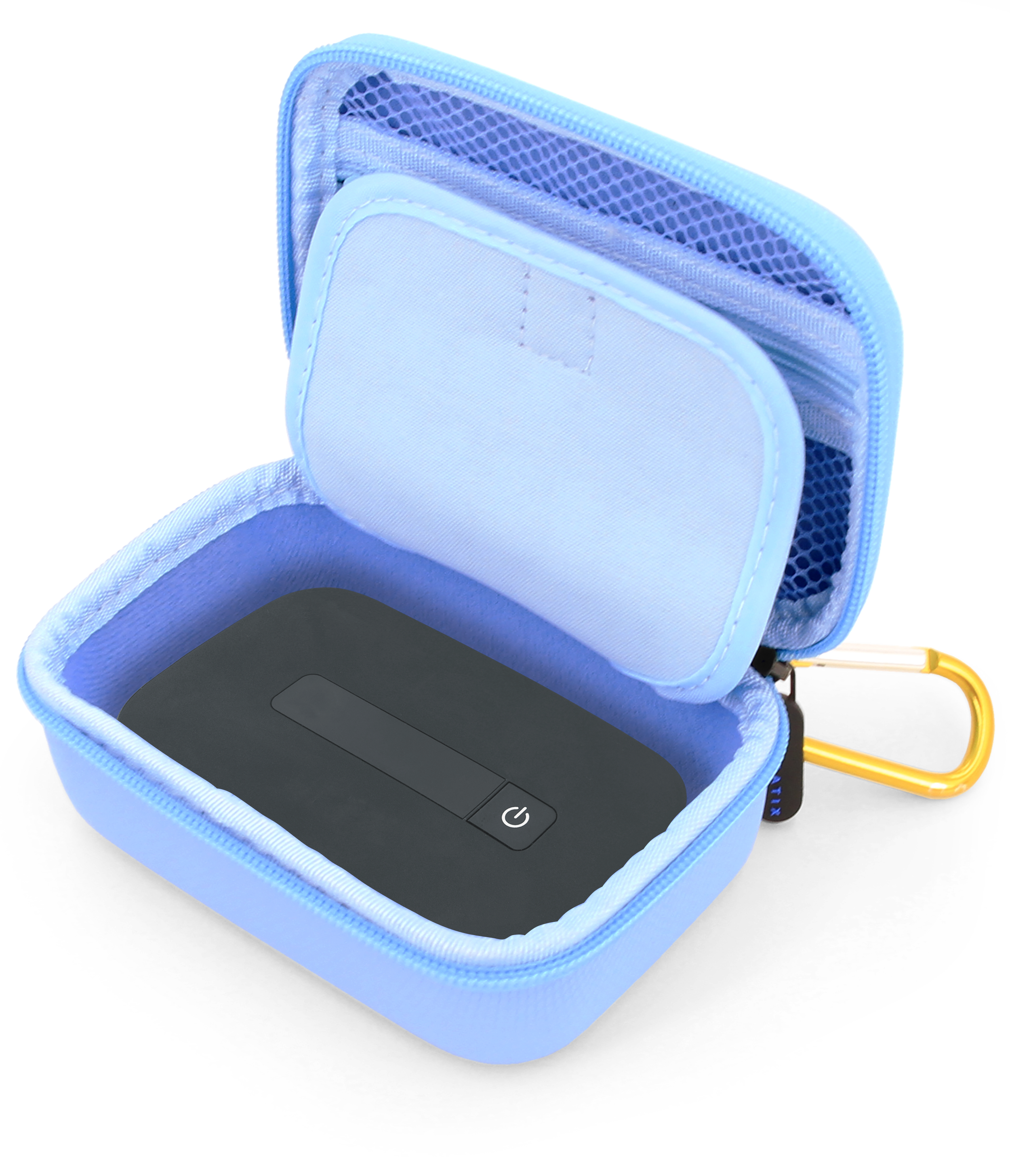 DJI Mic 2 Travel Case - Waterproof Protective Storage Bag for Wireless Lavalier Microphone Kit & Charging Case - Perfect for Travel, Vlogging, and Outdoor Recording