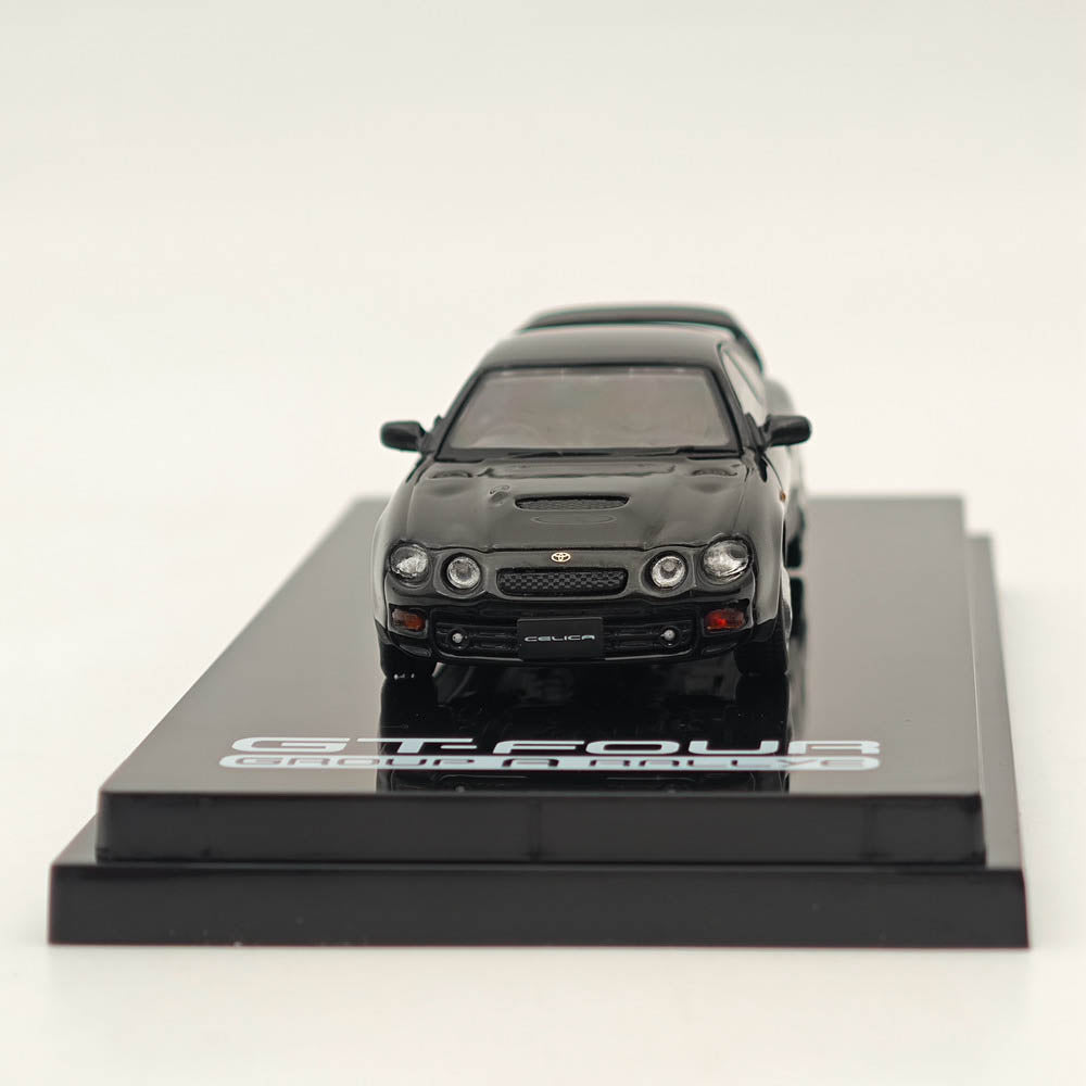 1/64 Scale Toyota Celica GT-Four ST205 WRC Edition Diecast Model Car - Black HJ641064ABK - Collectible Hobby Japan Toy for Car Enthusiasts & Gift Idea | Display, Racing Collection, Birthday Present