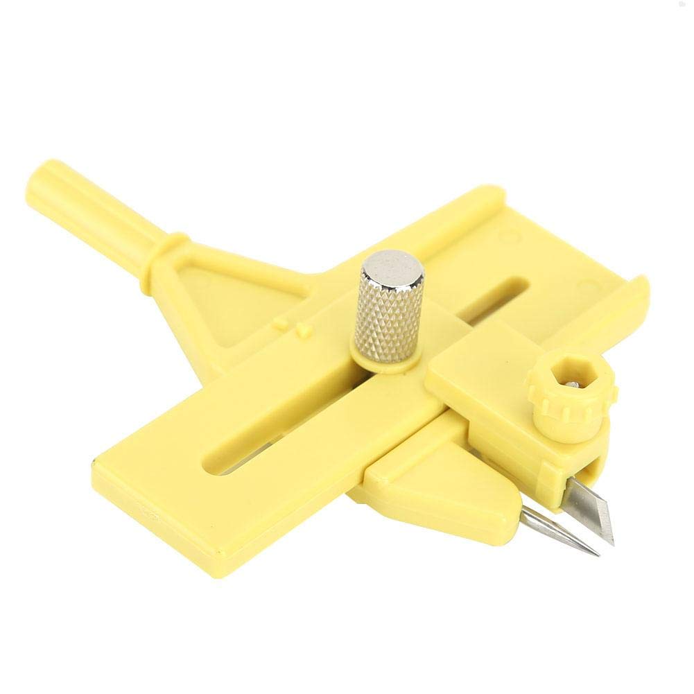 Precision Circle Cutter Tool for Arts & Crafts - Adjustable 1.5-50mm Diameter Cutting - Perfect for Scrapbooking, Leather Craft, and DIY Projects