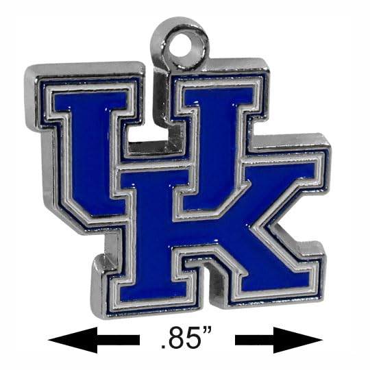 Siskiyou Sports NCAA Chain Necklace with Small Charm - 20 Inch College Team Jewelry for Women - Perfect for Game Day, School Spirit & Fan Gifts