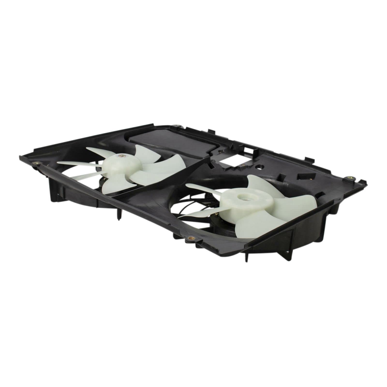High Performance Radiator Dual Cooling Fan Assembly Compatible with 2004-2005 Toyota Sienna - TO3115134 Replacement Part - Perfect for Overheating Prevention & Engine Cooling in Hot Climates