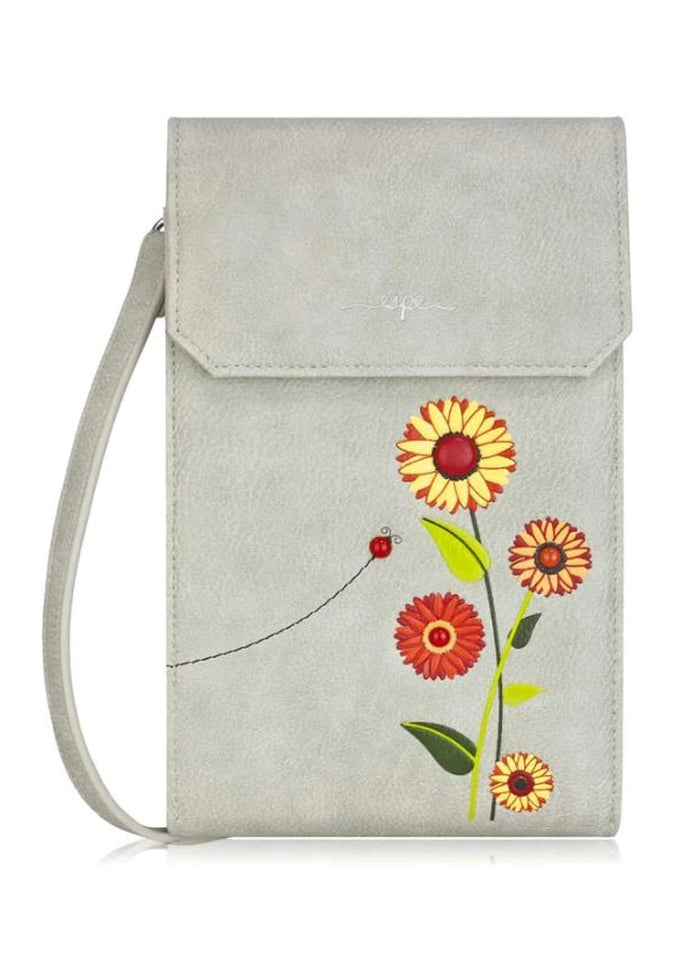 Espe Gerbera RFID iMini Crossbody Bag - Stylish Anti-Theft Purse for Women, Small Shoulder Bag with RFID Blocking Technology | Perfect for Travel, Shopping, and Everyday Use