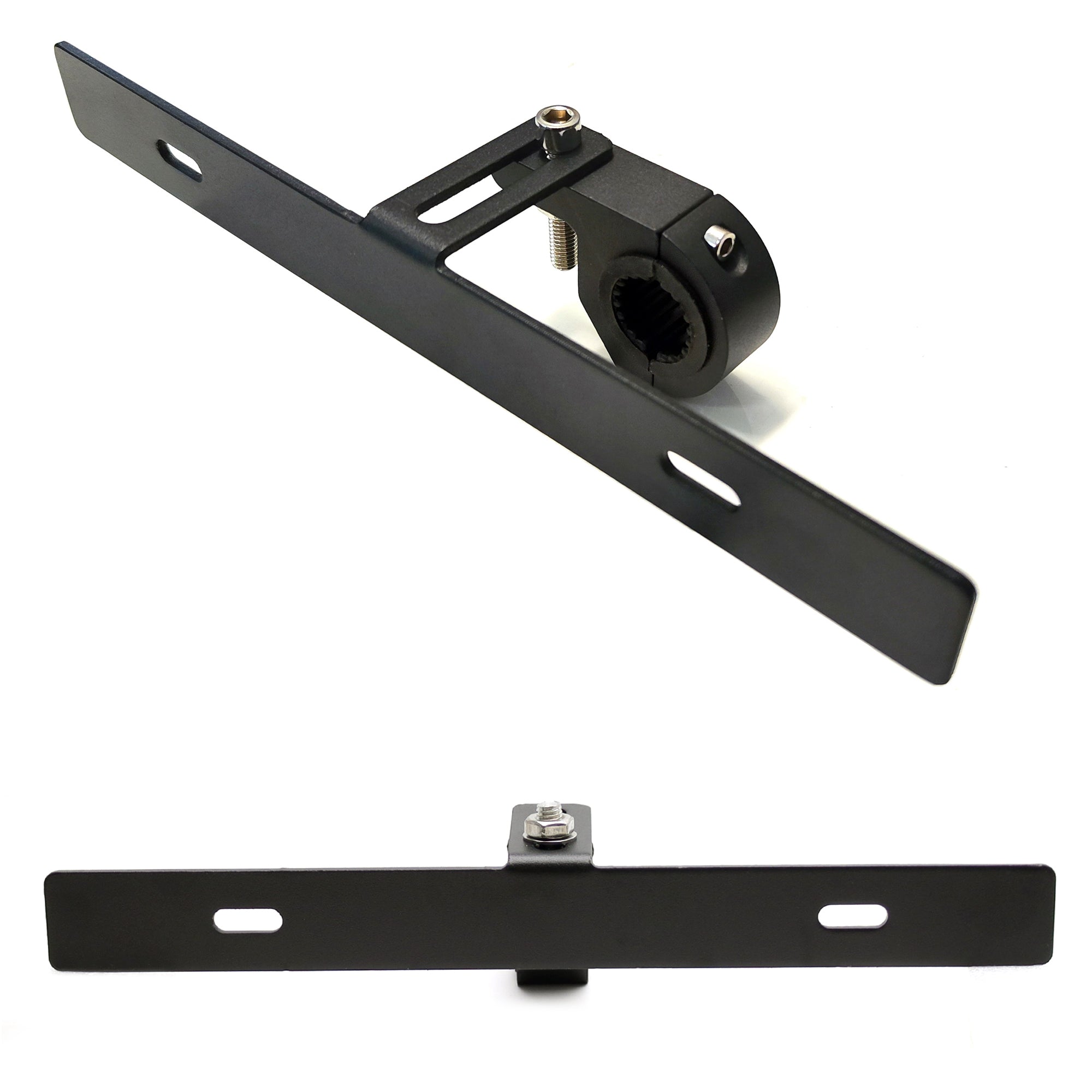 Front Tow Hook License Plate Relocation Mount for 2024+ Tesla Cybertruck | Off-Road & Street Legal Bumper Solution