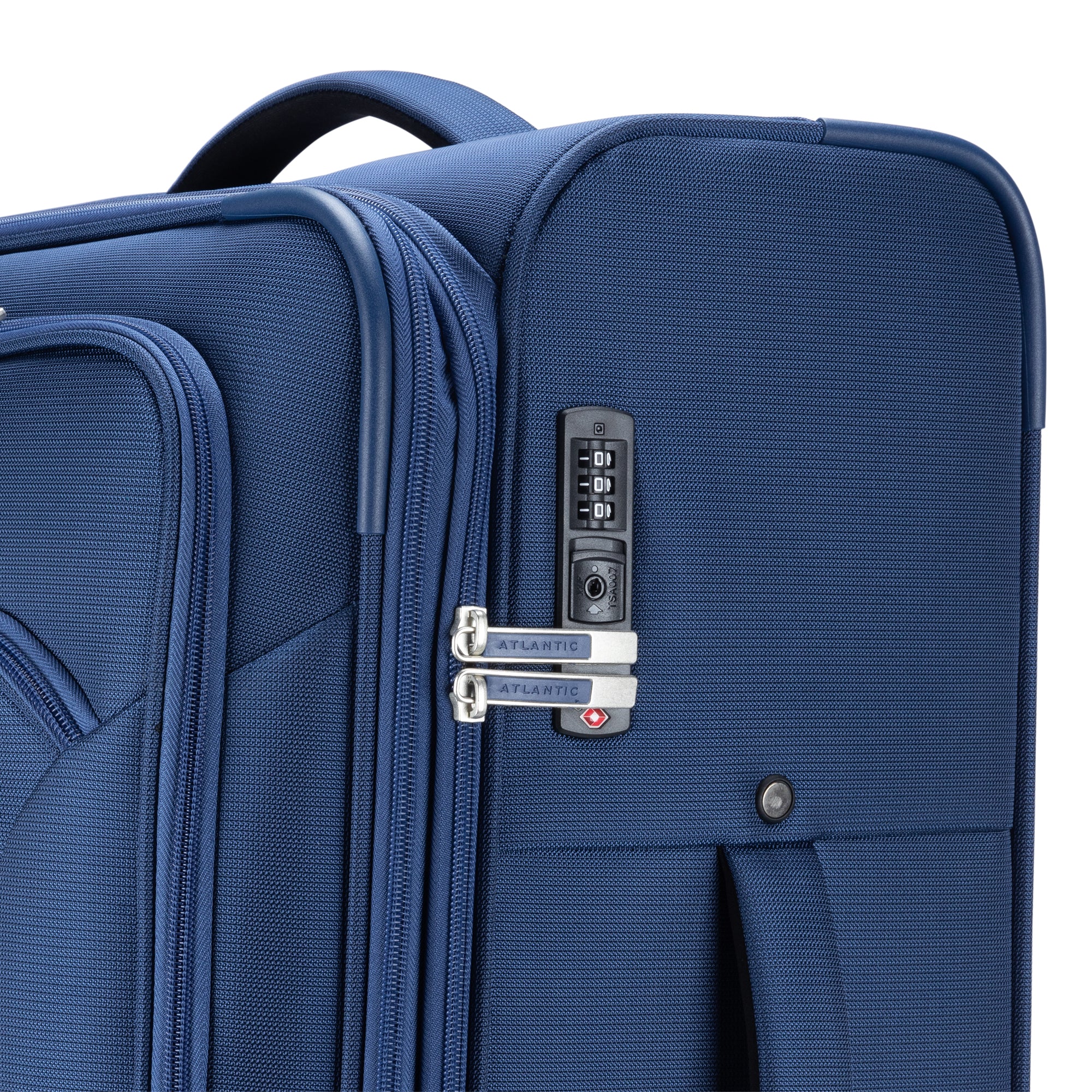 Atlantic Sailbound 3-Piece Luggage Set - Lightweight Spinner Suitcase with TSA Lock for Travel, Vacation & Business Trips (Carry-On, Medium & Large)