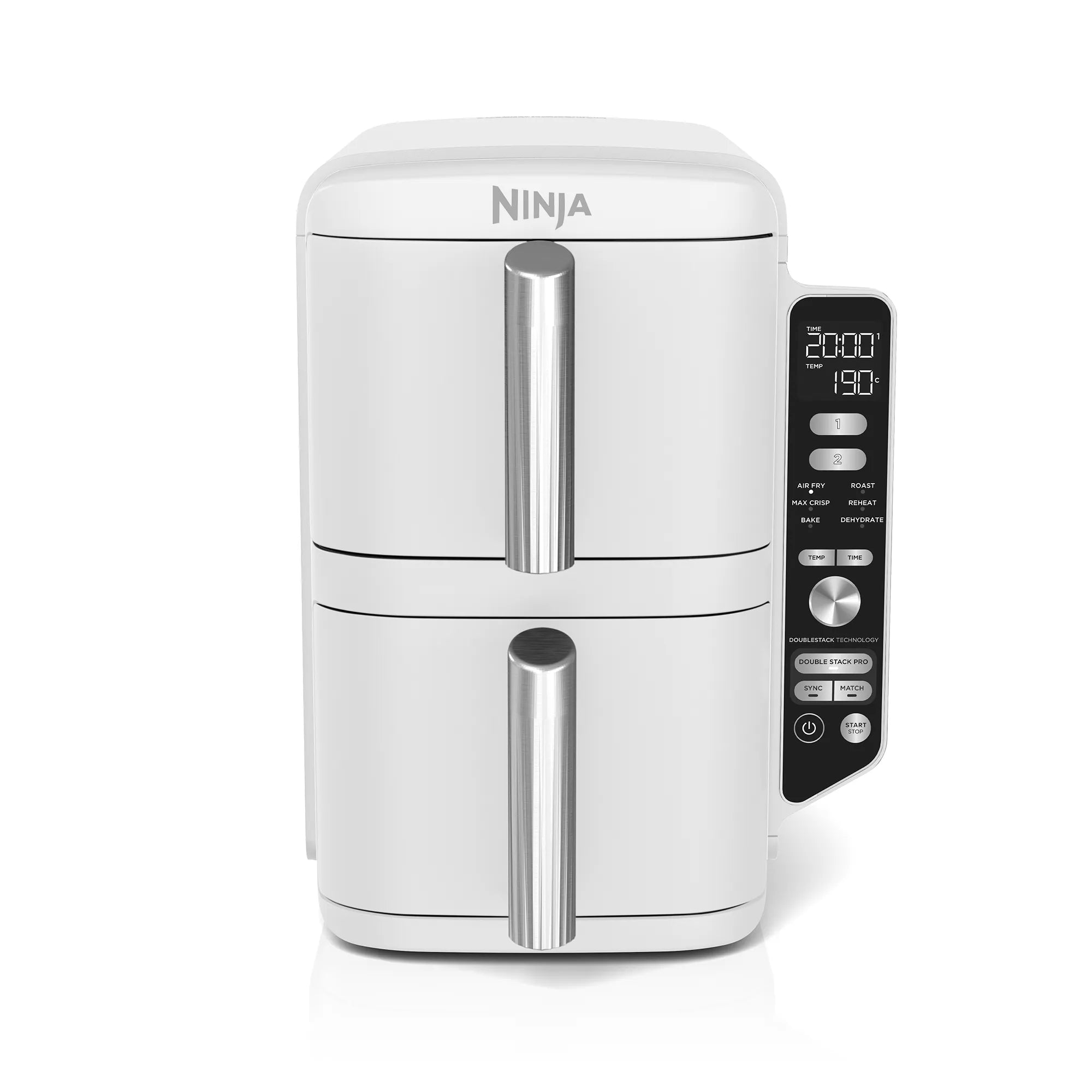 Ninja DoubleStack XXXL 9.5L 2 Drawer Air Fryer - Large Capacity Air Fryer Oven for Family Cooking, Healthy Oil-Free Frying, Baking & Roasting - Perfect for Home Kitchen, Parties & Meal Prep