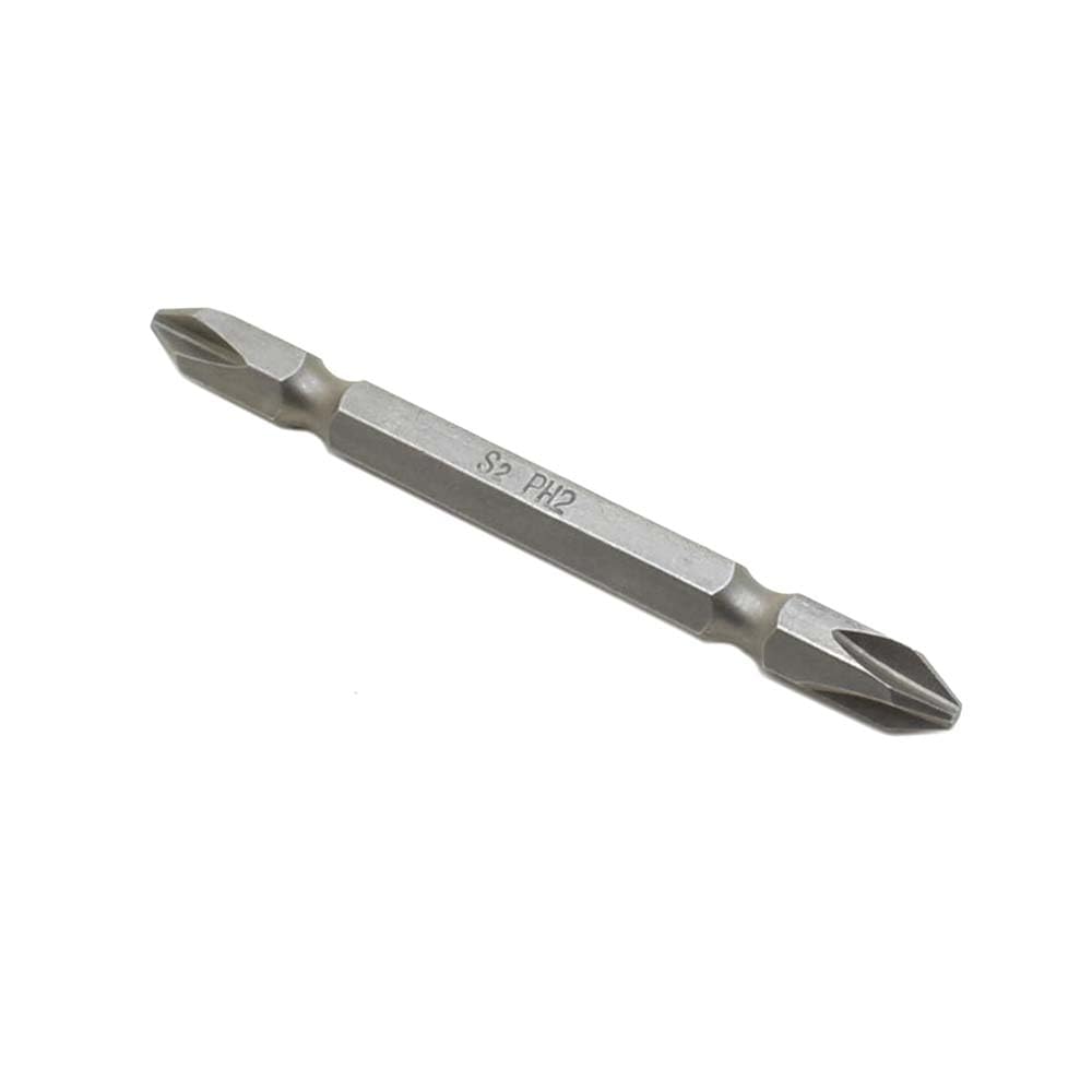 SP302D-10PK Phillips Double End Screwdriver Bits - 3 Inch Long - 10 Pack for Home Repair, Furniture Assembly & DIY Projects | Durable Screwdriver Tips for Professionals & Handymen