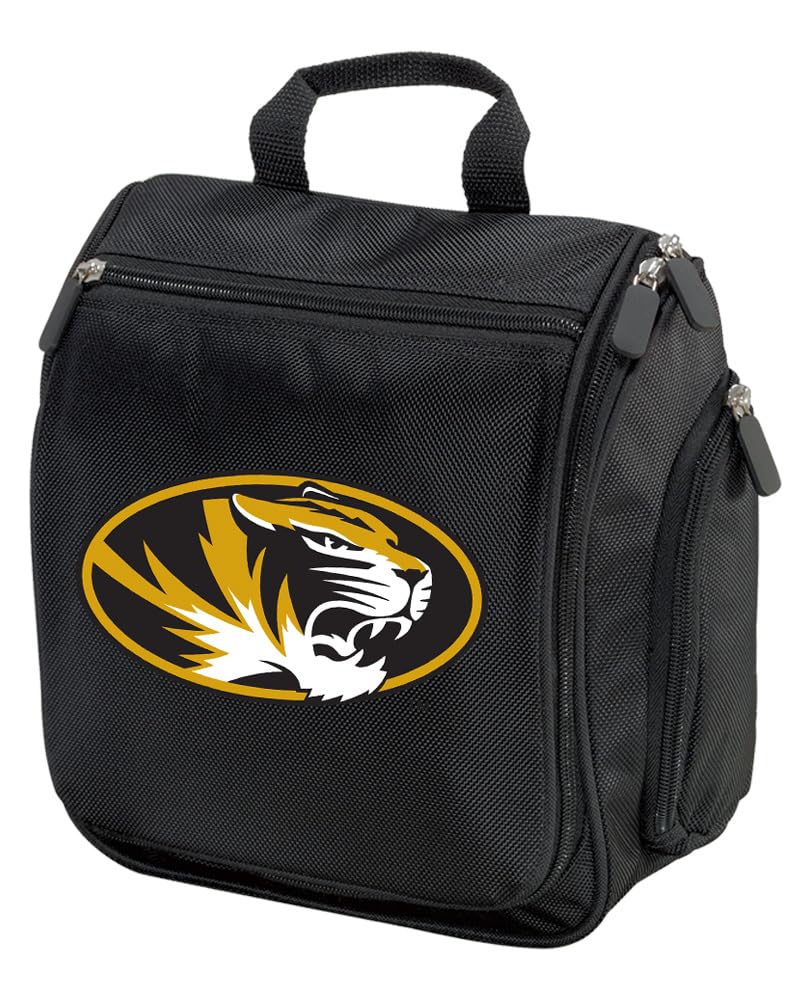 University of Missouri Toiletry Bag - Hanging Travel Organizer for Shaving Kit & Toiletries | Perfect for Mizzou Students, Travelers & Gym Enthusiasts