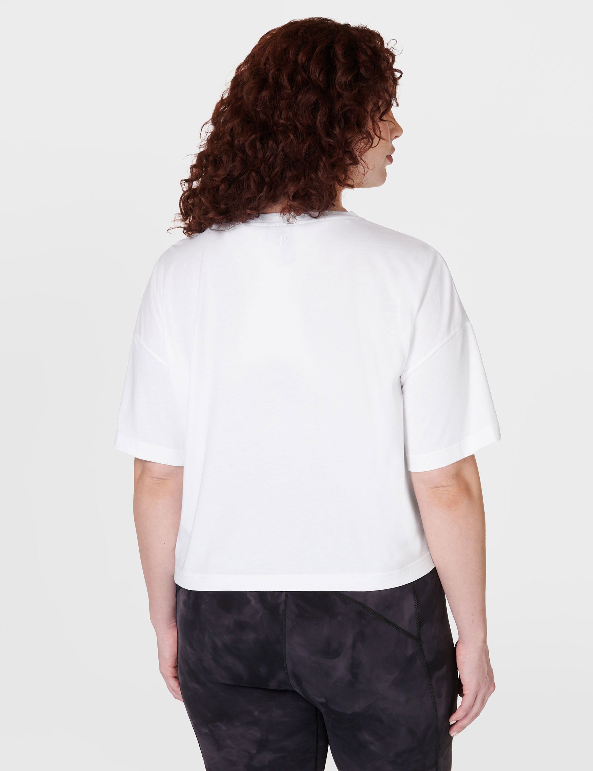 Essential Short Sleeve Crop T-Shirt for Women - Soft White Cotton Top | Perfect for Summer Outfits, Casual Wear & Layering
