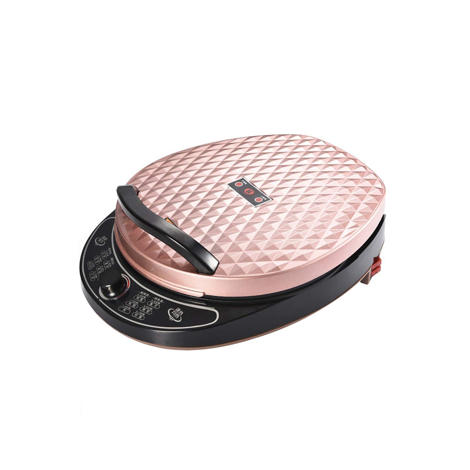 YUMEIGE Electric Baking Pan - Double-Sided Heating Non-Stick Pancake Maker with Independent Temperature Control (180° Unfoldable) - Perfect for Home Breakfast, Brunch & Party Snacks