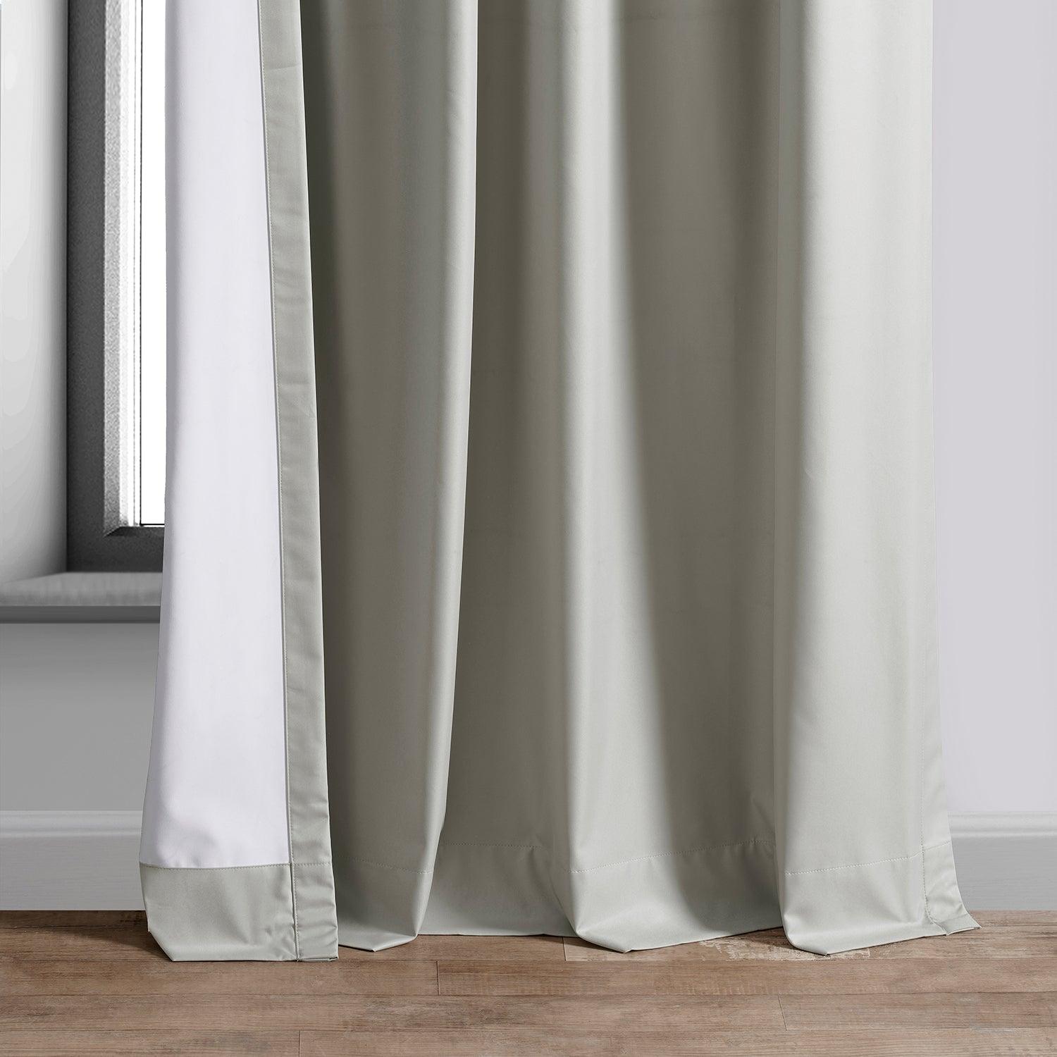 Blackout Curtains for Bedroom - Greige Hotel Style Thermal Insulated Drapes for Noise Reduction & Light Blocking - Perfect for Home, Office, Nursery, and Shift Workers