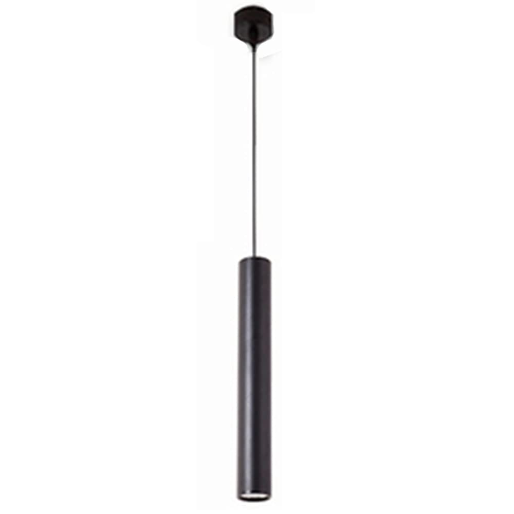 Dimmable LED Ceiling Lamp - 7W Cylinder Pendant Light with 3 Color Temperatures, Aluminum Hanging Tube Chandelier for Living Room, Bedroom & Dining Room Lighting
