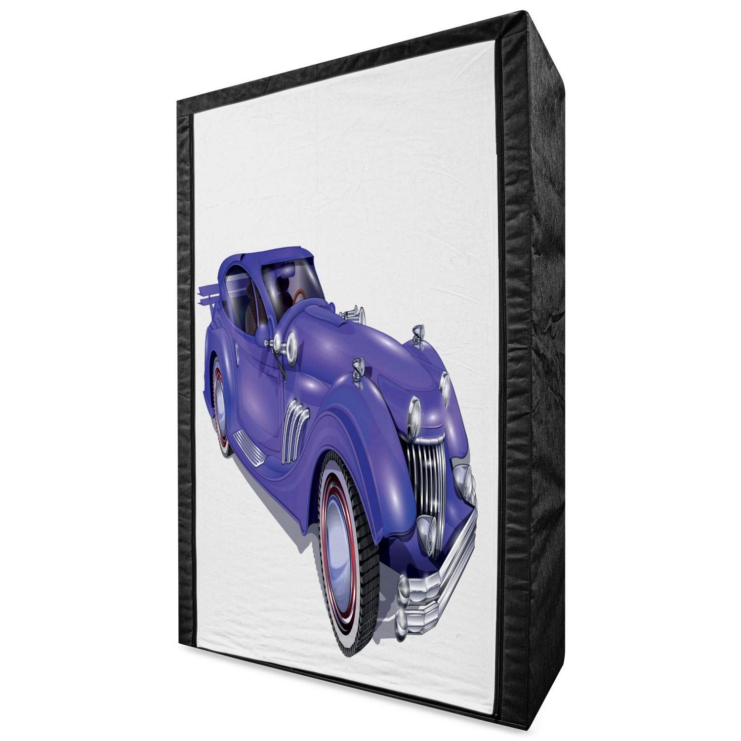 Ambesonne Portable Fabric Wardrobe for Cars - 42.5