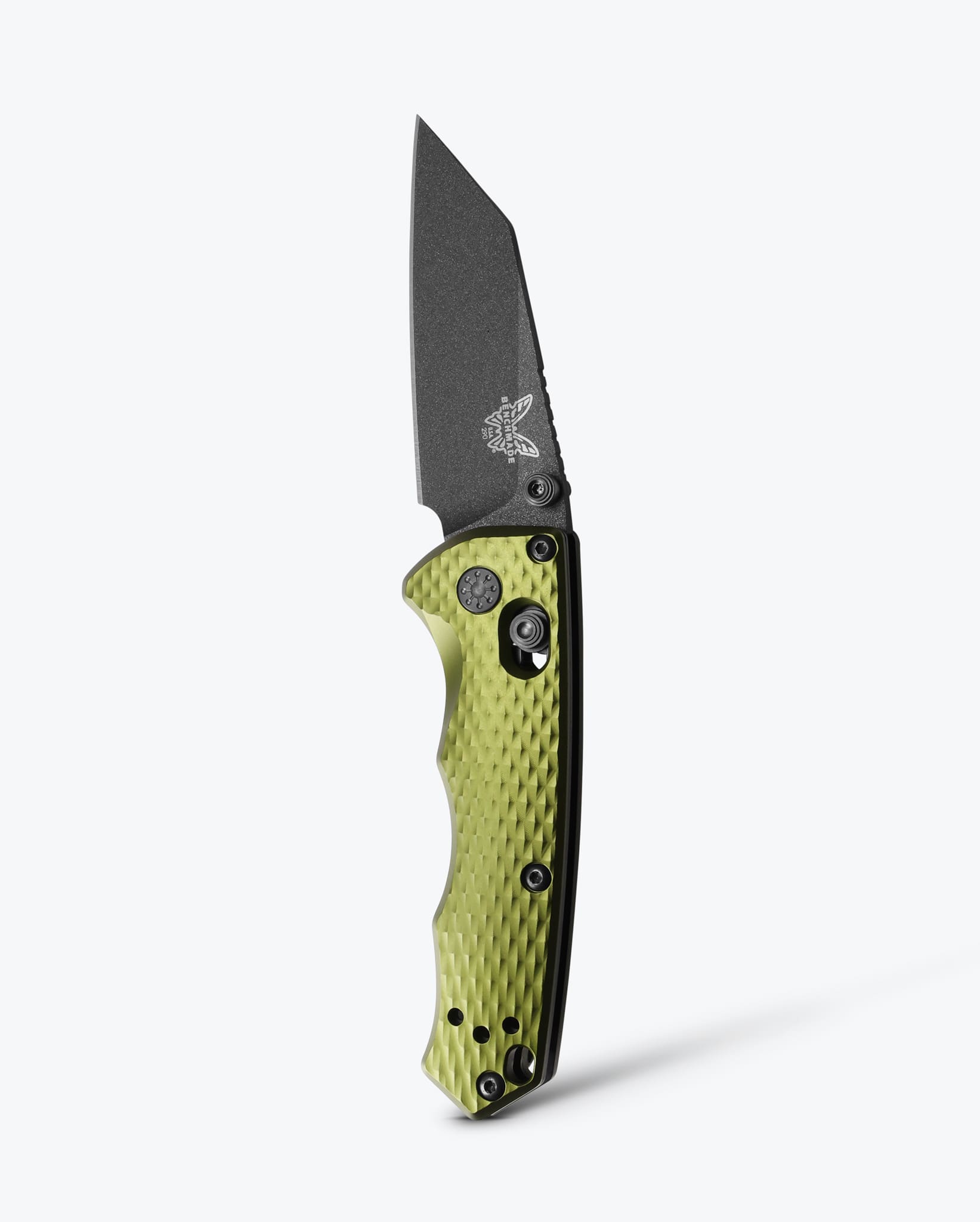 Full Immunity™ Wharncliffe Pocket Knife - Woodland Green Aluminum Handle - EDC, Outdoor, Camping & Survival Gear