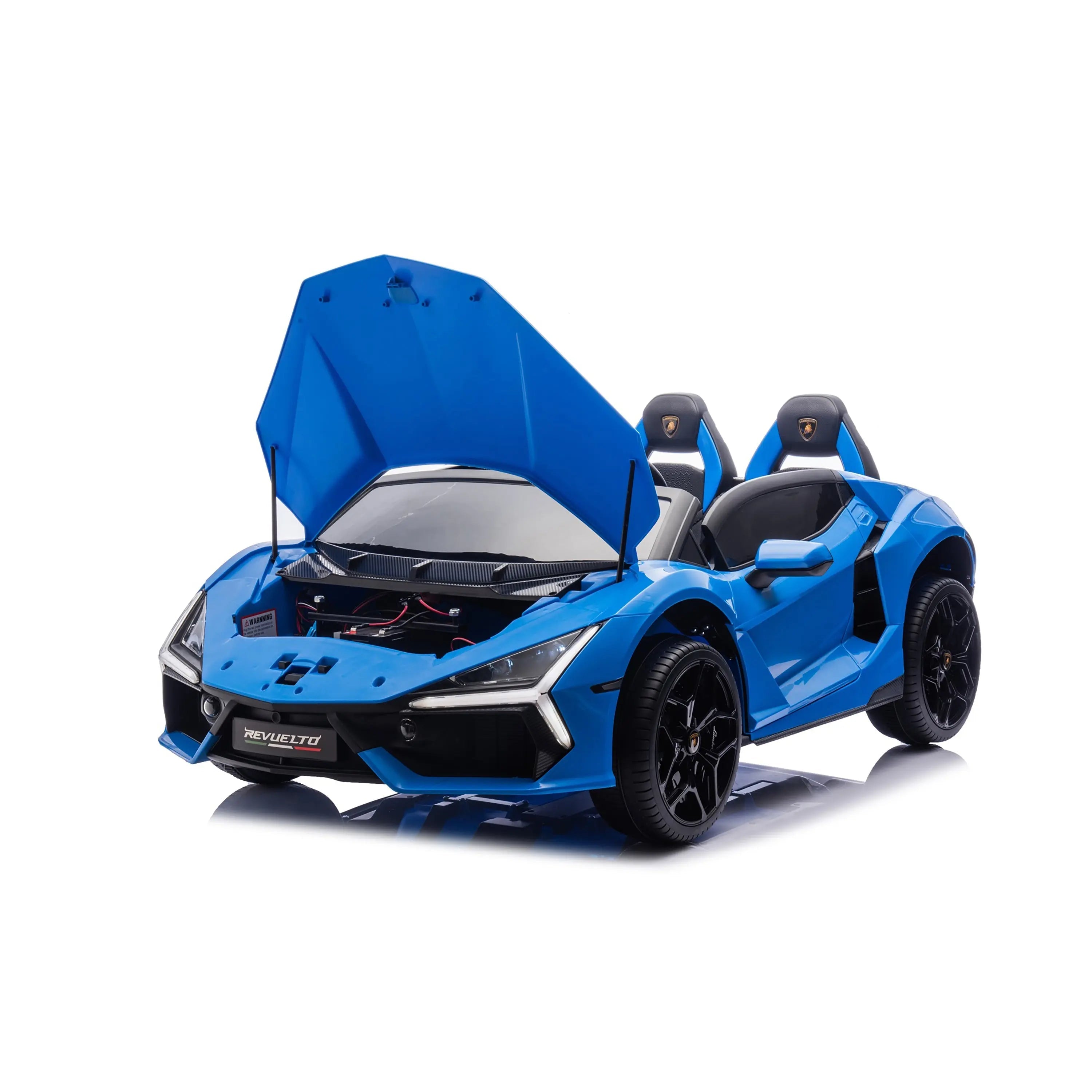 Lamborghini Revuelto 24V Kids Electric Ride On Car - Licensed Battery-Powered Toy Vehicle for Boys & Girls Ages 3-8 - Perfect for Outdoor Play, Birthday Gifts & Pretend Driving Fun