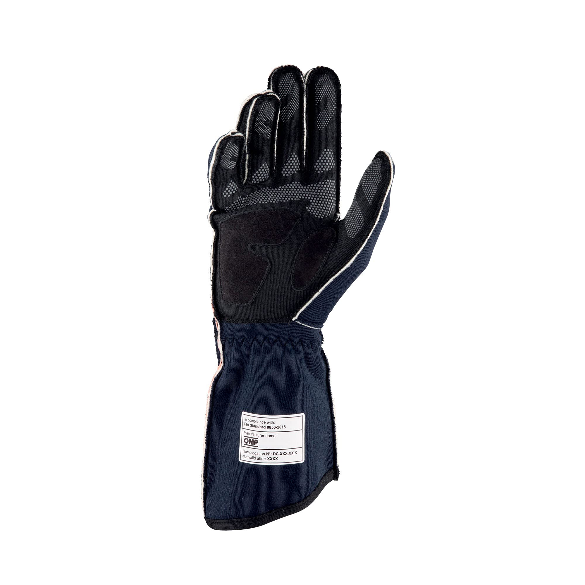 OMP Tecnica Racing Gloves - Professional Driving Gloves for Motorsports, Karting & Sim Racing - Breathable & Grip-Enhanced for Performance Driving