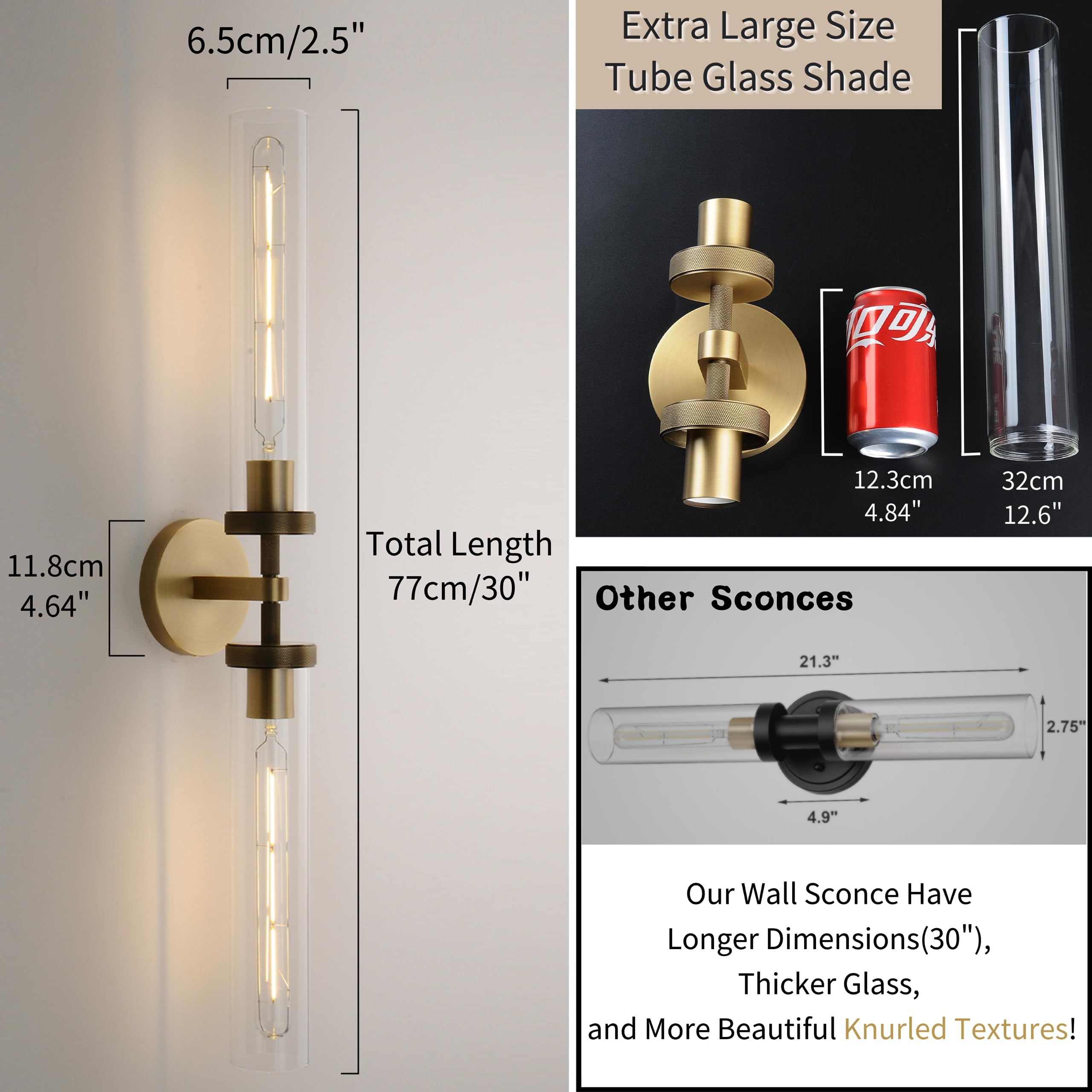Brass Wall Sconces 30