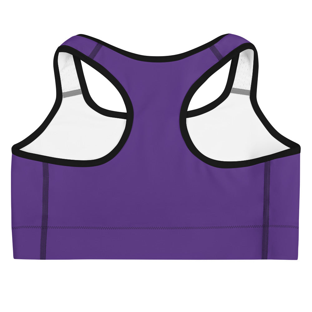 NOVA WRFC High Support Sports Bra for Women - Moisture Wicking, Breathable Workout Top for Running, Yoga & Gym