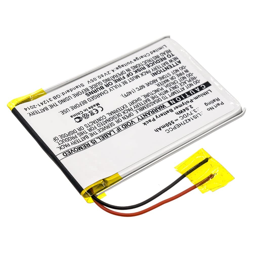 Synergy Digital Replacement Battery for Sony MDR-XB950BT Wireless Headphones - 550mAh Li-Polymer High Capacity Battery Compatible with Sony 1-756-920-31 & LIS1427HEPCC - Perfect for Gaming, Travel, and Long Listening Sessions